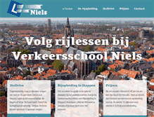 Tablet Screenshot of niels-verkeersschool.nl